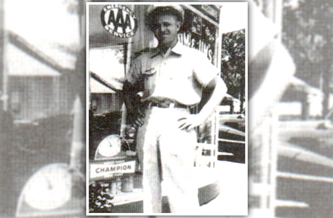 founder jim lunceford in black and white