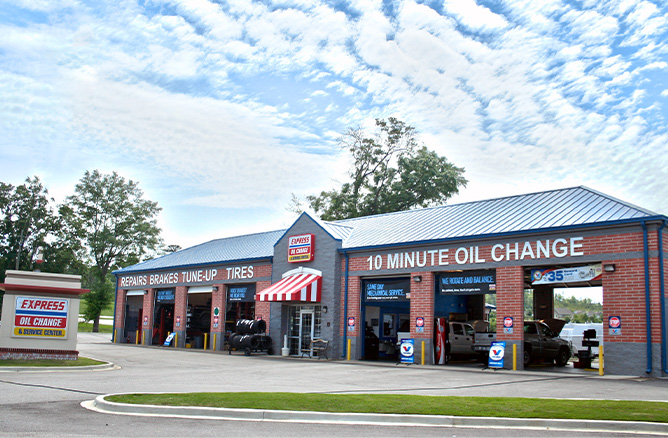 express oil change 100th store in foley, al