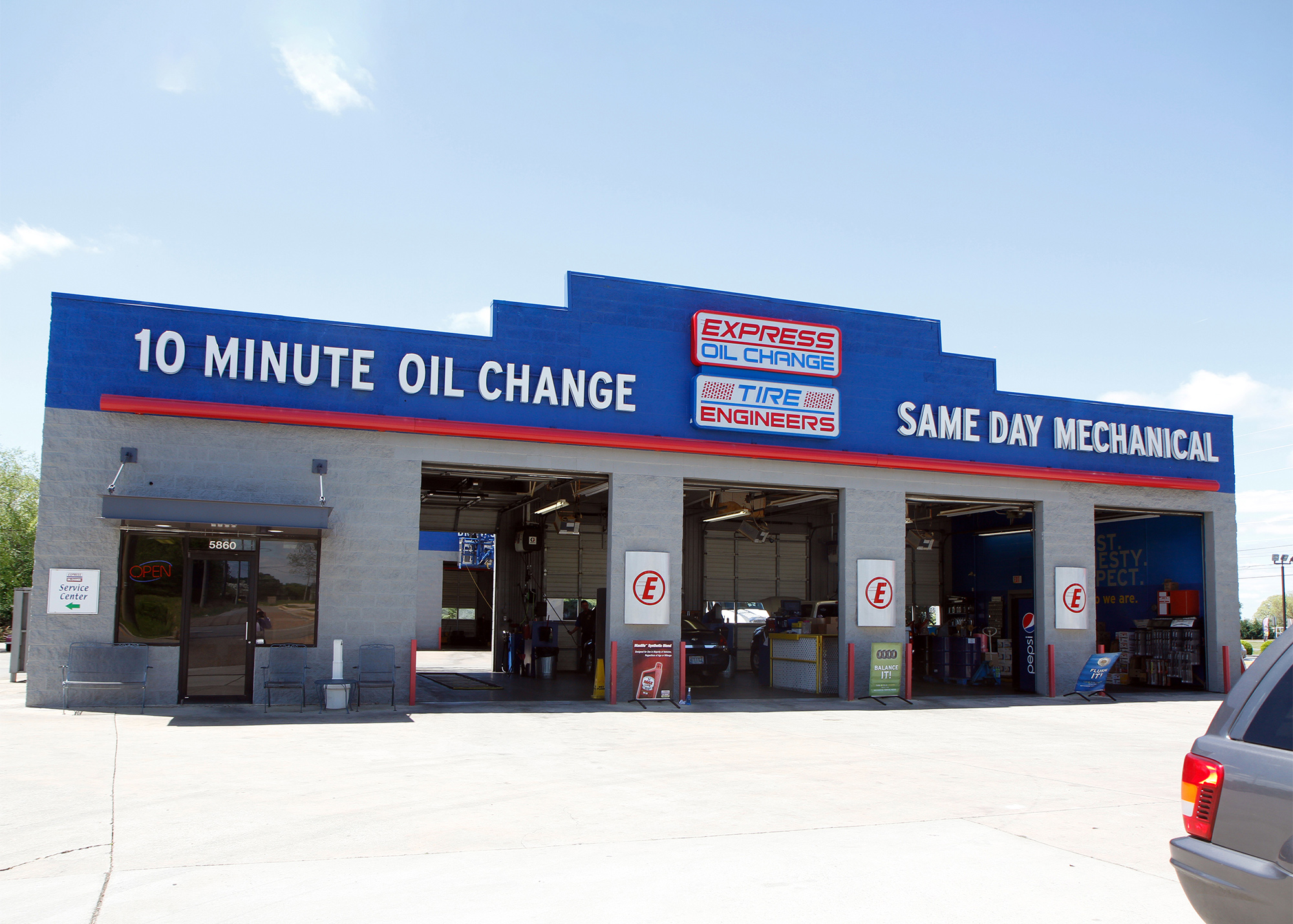 Express Oil Change & Tire Engineers at Madison, AL - Wall Triana Highway